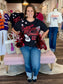 The Fourth Quarter Sequin Tee Georgia