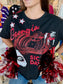 The Fourth Quarter Sequin Tee Georgia