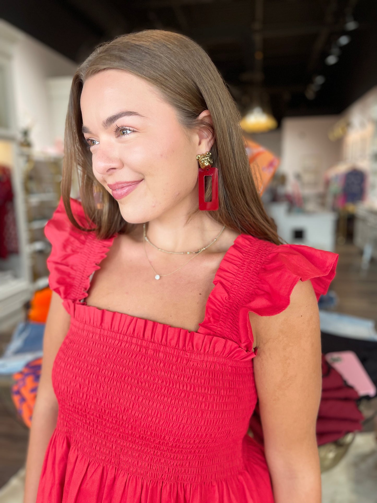 The Smocked Sequin Dress Georgia
