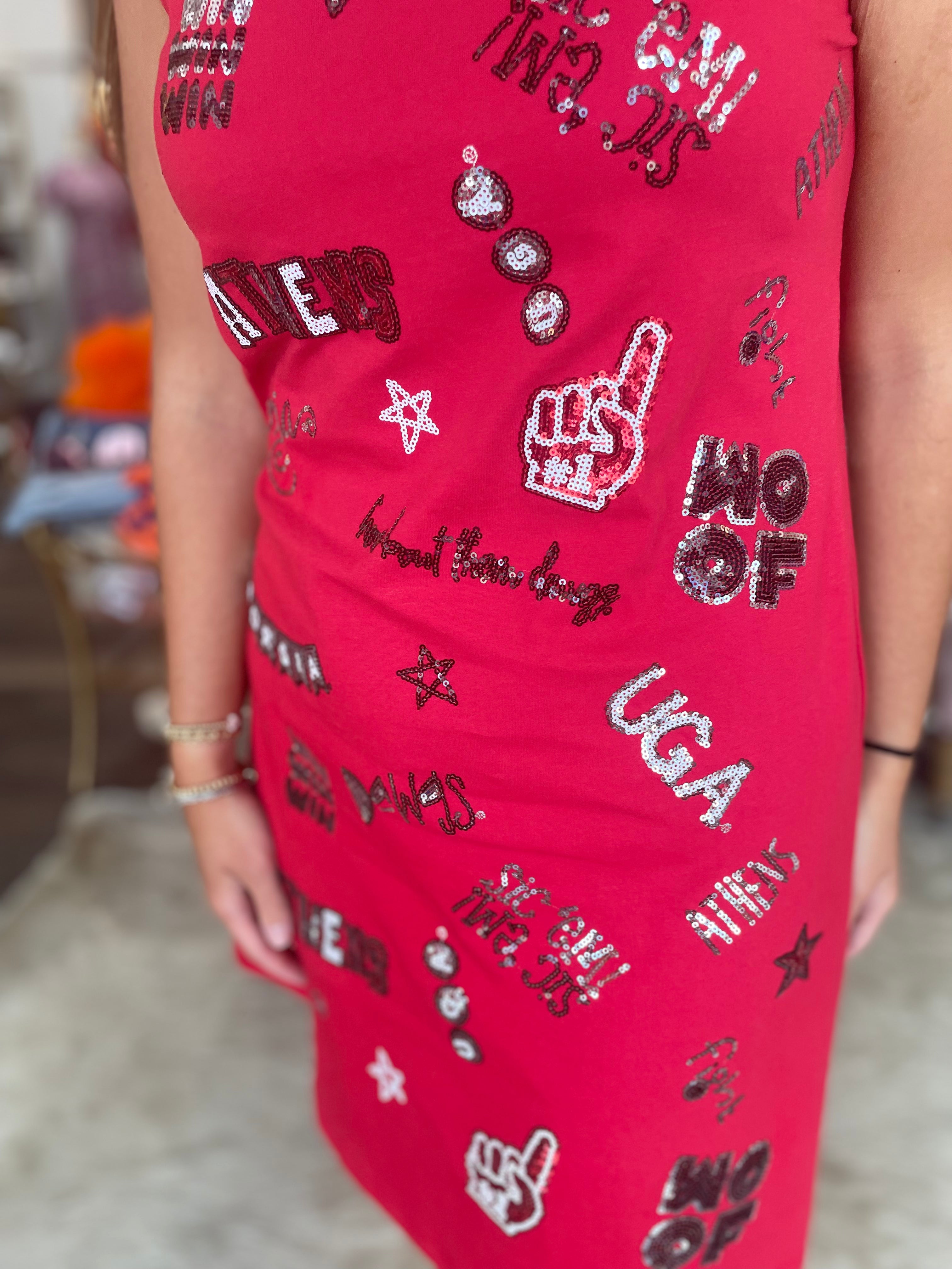 The Sequin Sleeveless Dress Georgia