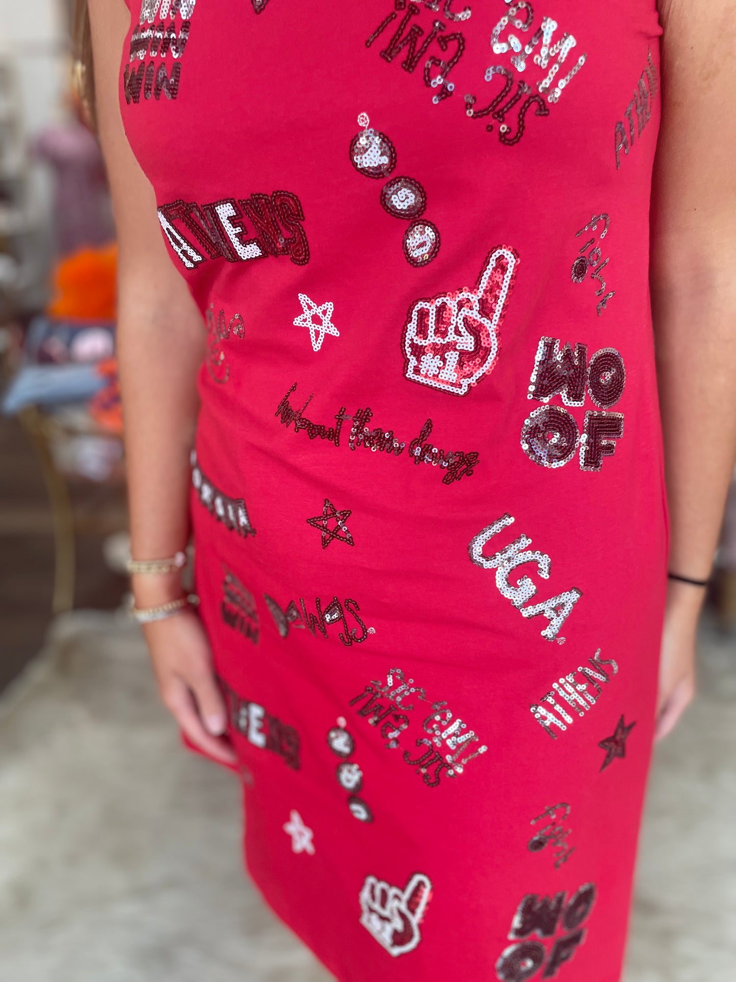 The Sequin Sleeveless Dress Georgia