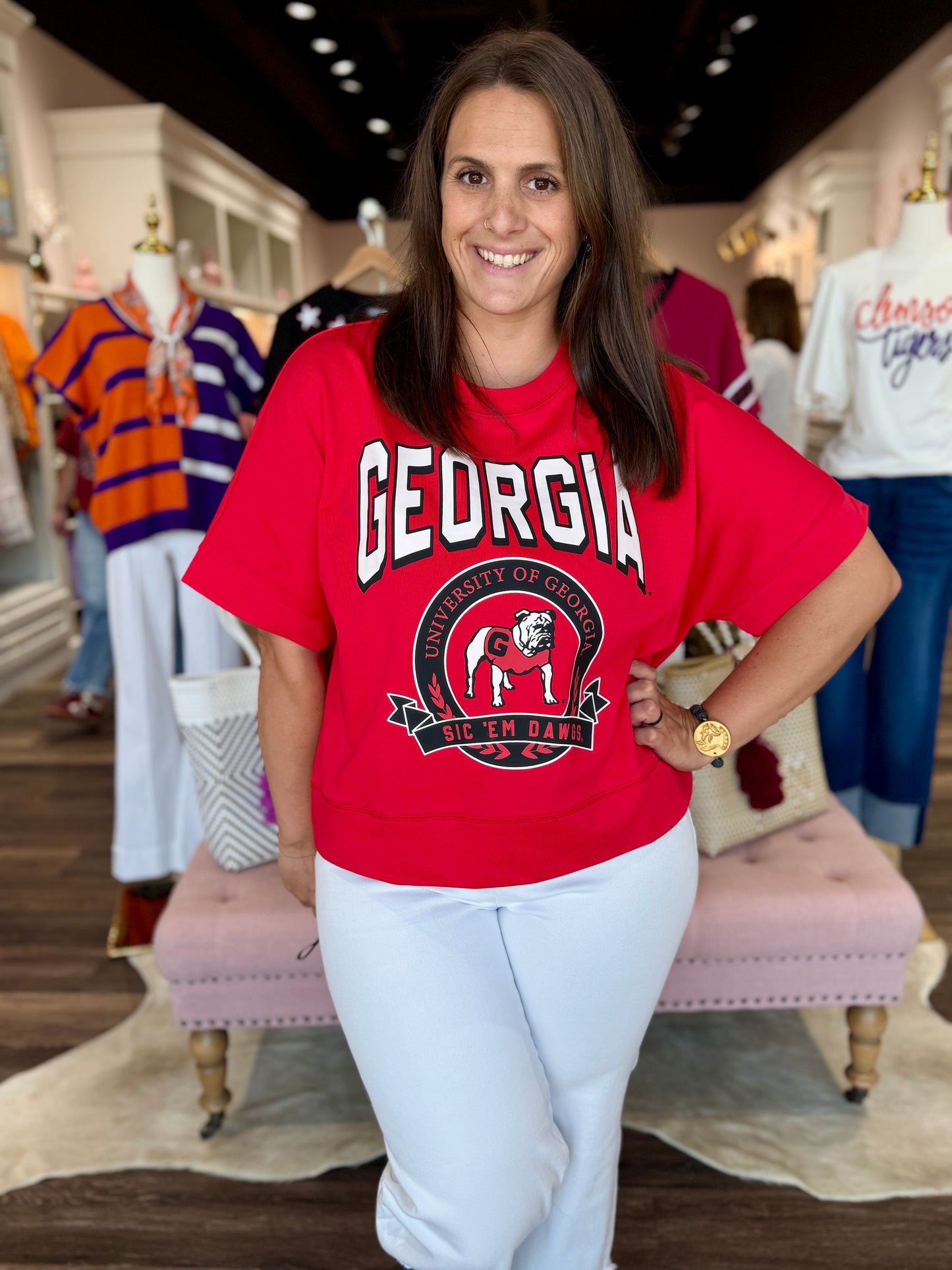 The Crest Dolman Tee Georgia
