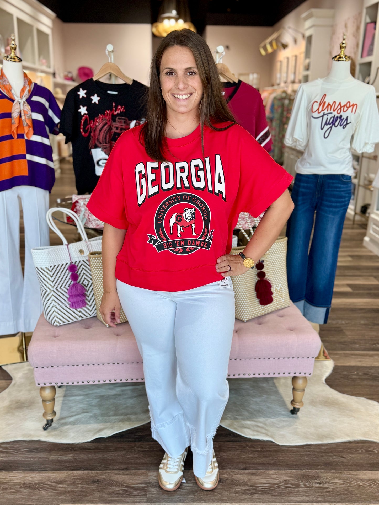 The Crest Dolman Tee Georgia