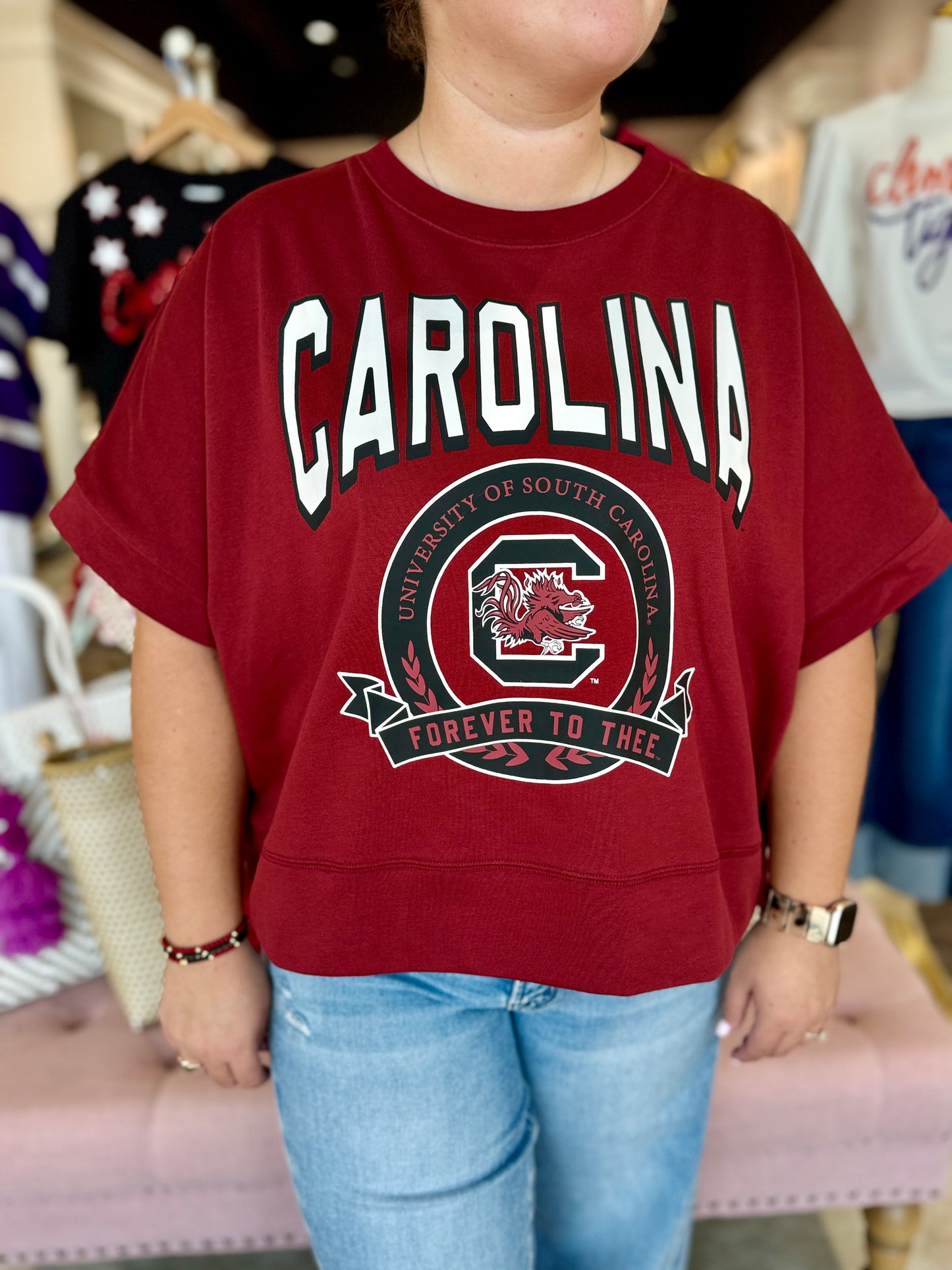 The Crest Dolman Tee South Carolina