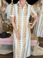 Beau and Ro The Kris Dress Edgy White