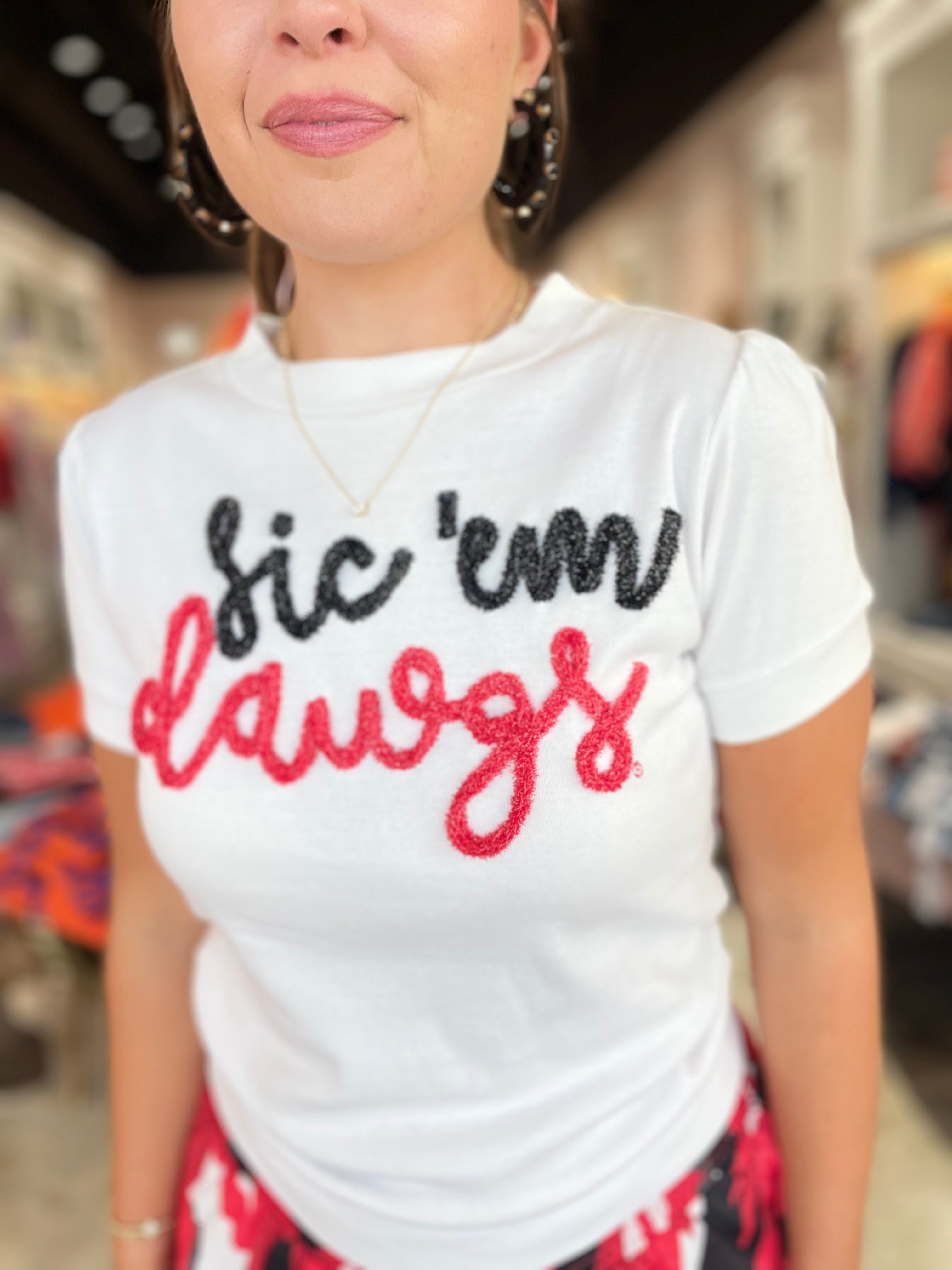 The Glitter Script - Sic Em Dawgs