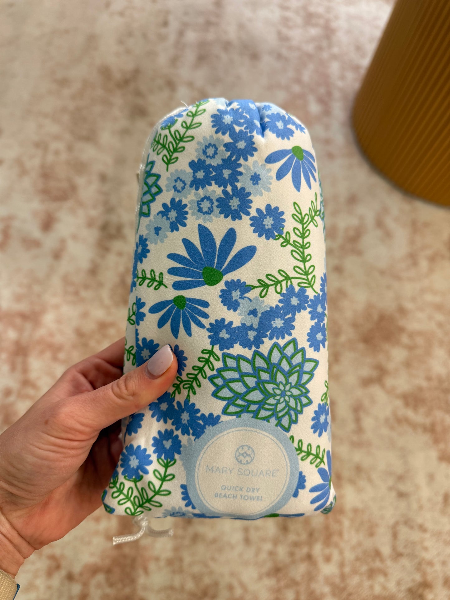 Mary Square Quick Dry Beach Towel