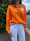The Campus Quarterzip Pullover Clemson