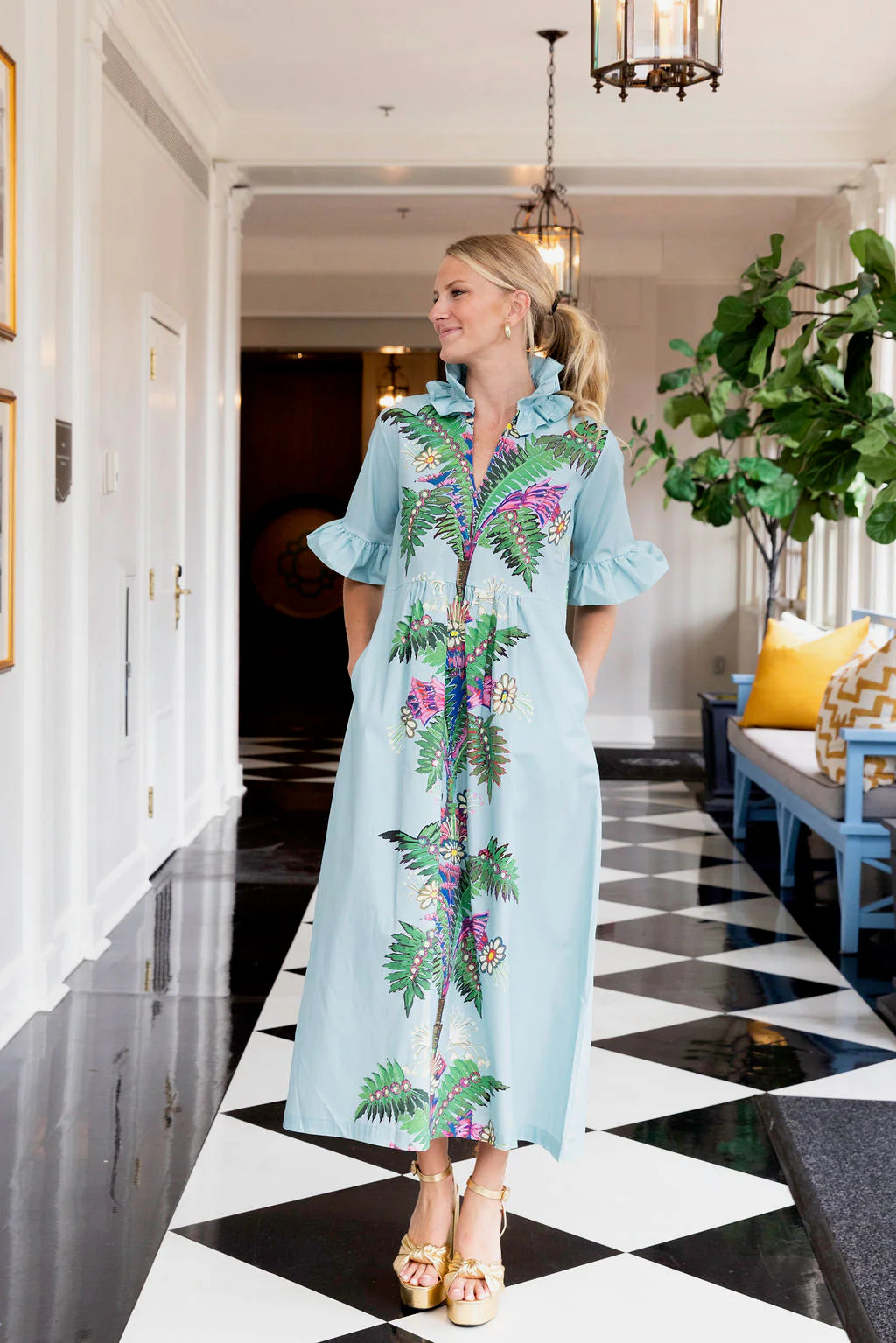 House of MBR Gracie Dress Long