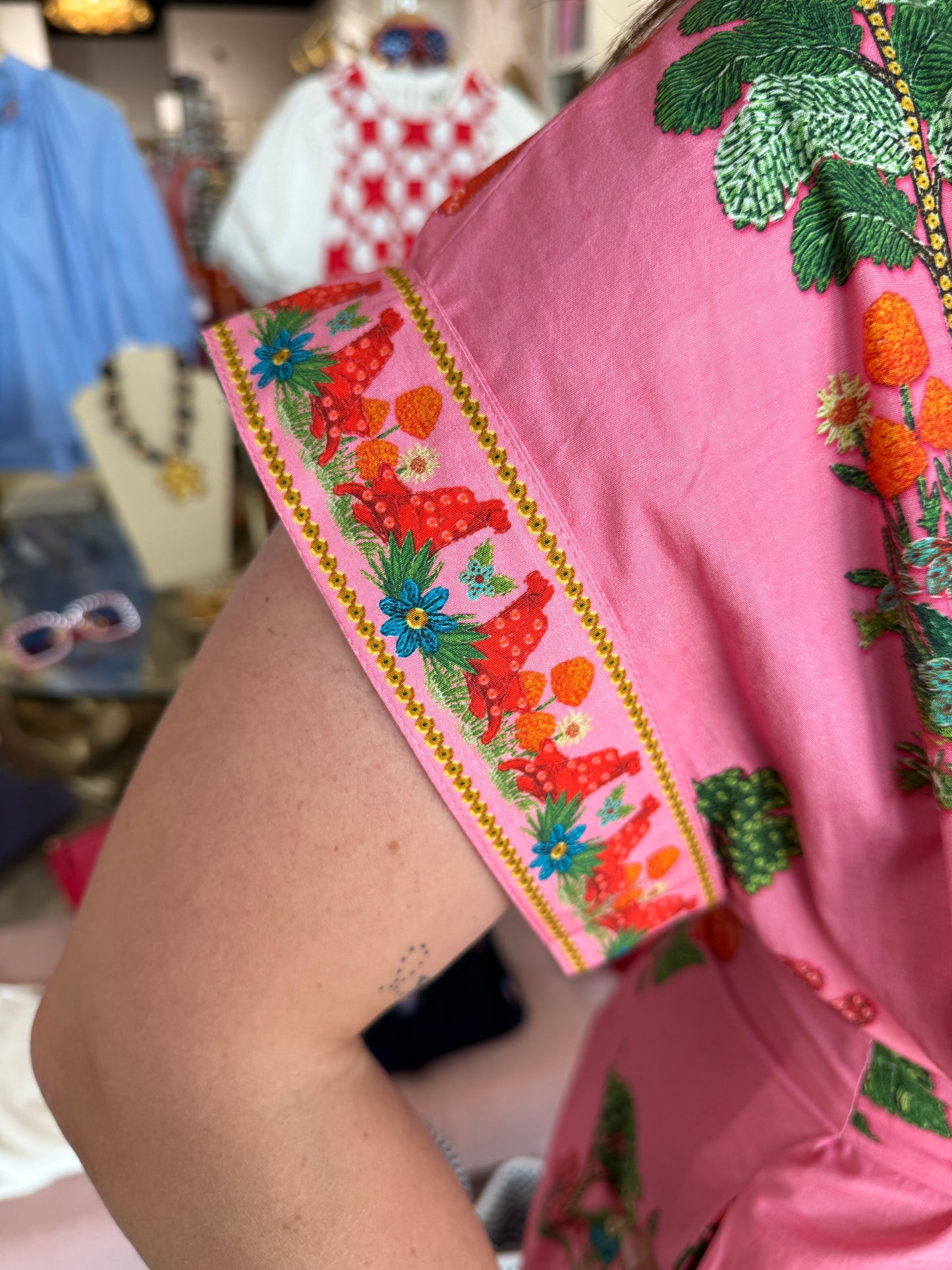 Maude Vivante Yana Dress Pink Isles