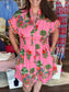 Maude Vivante Yana Dress Pink Isles