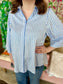 Boho Chic Striped Top