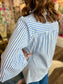 Boho Chic Striped Top