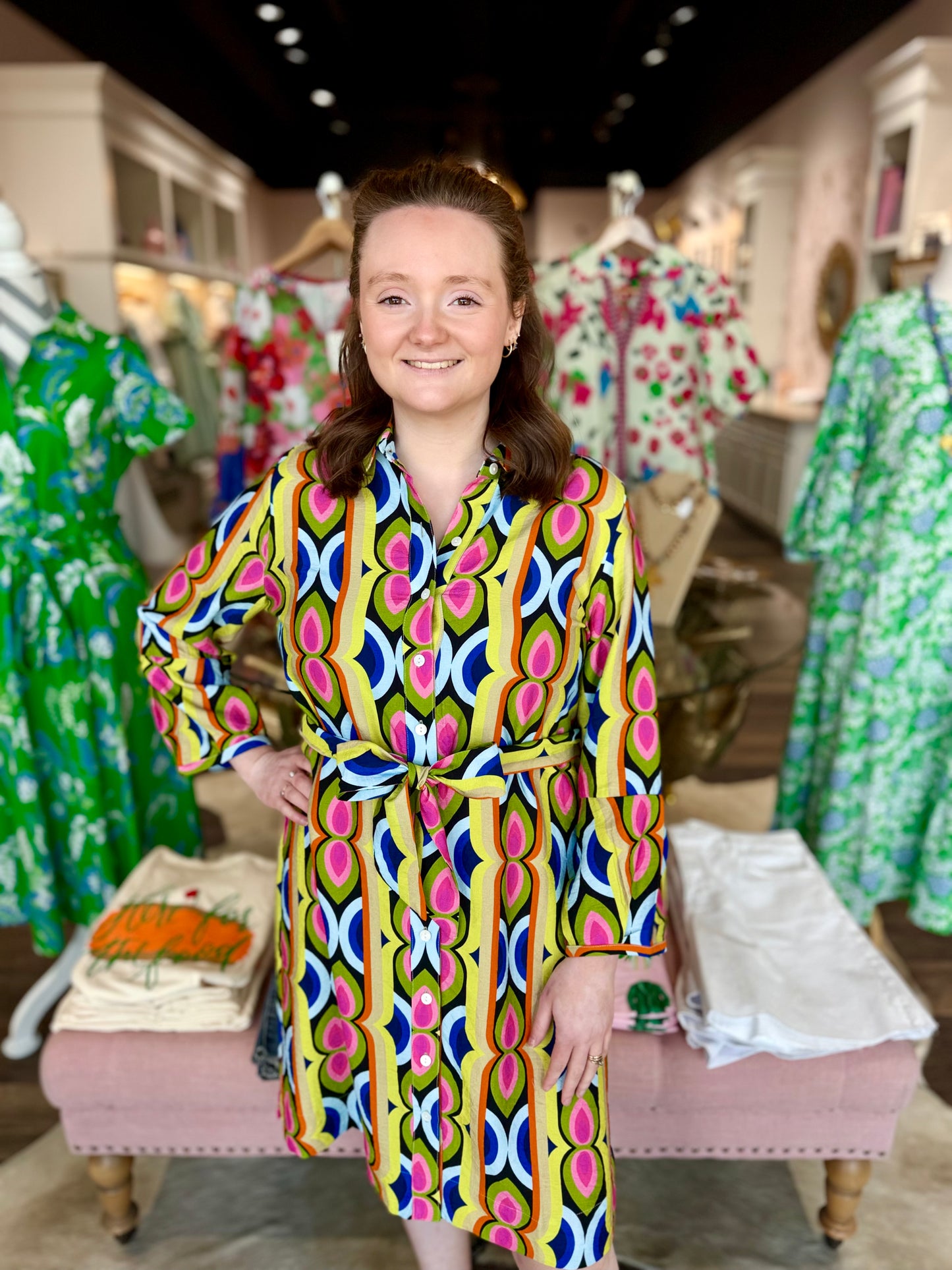 Boho Chic Groove Retro Dress