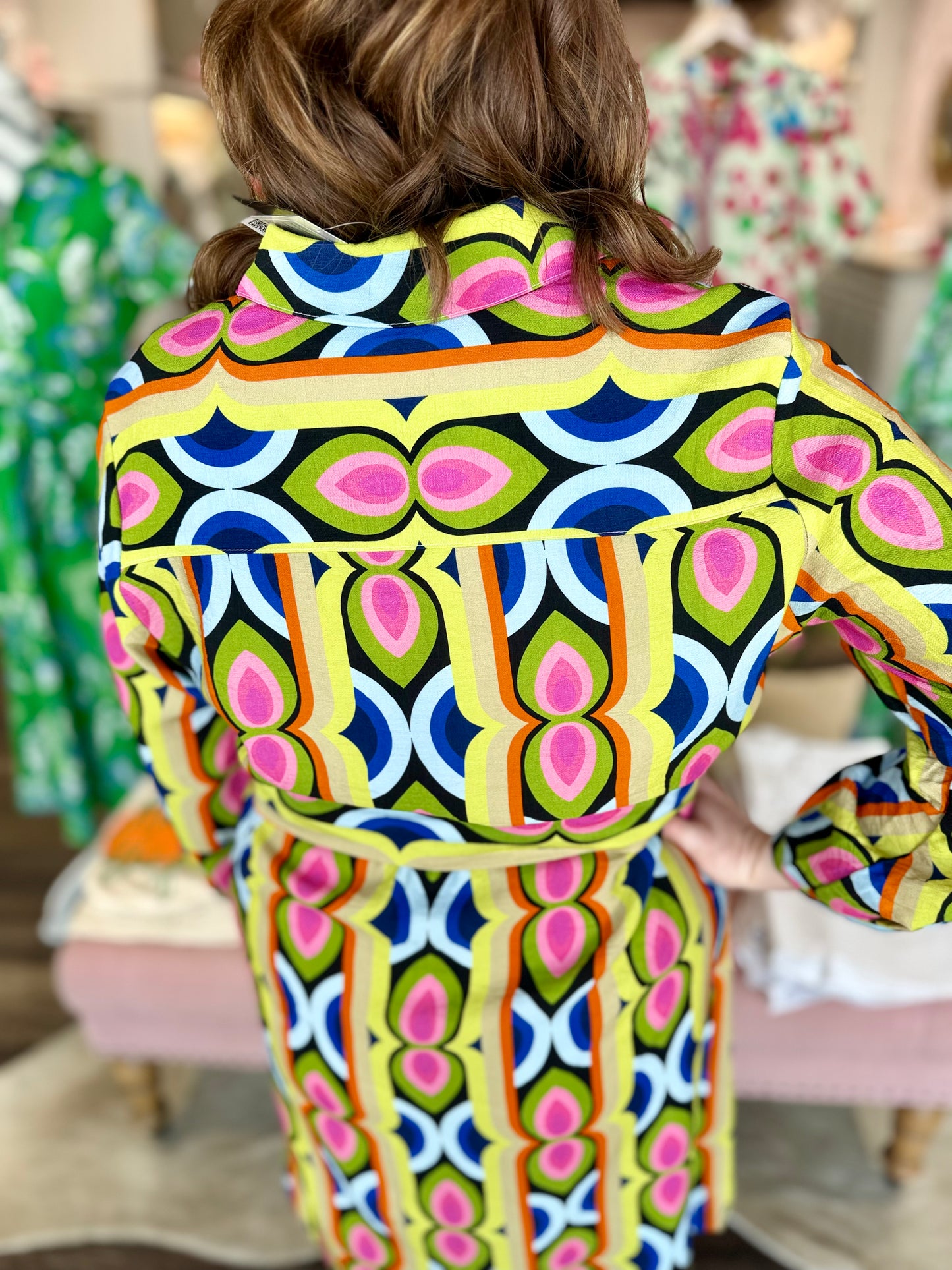 Boho Chic Groove Retro Dress