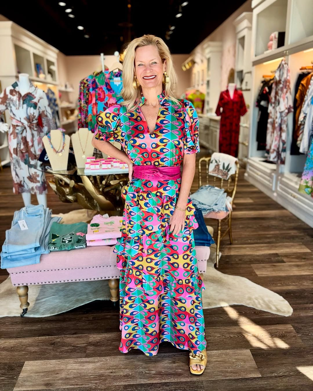 Alden Adair Erin Dress Plume