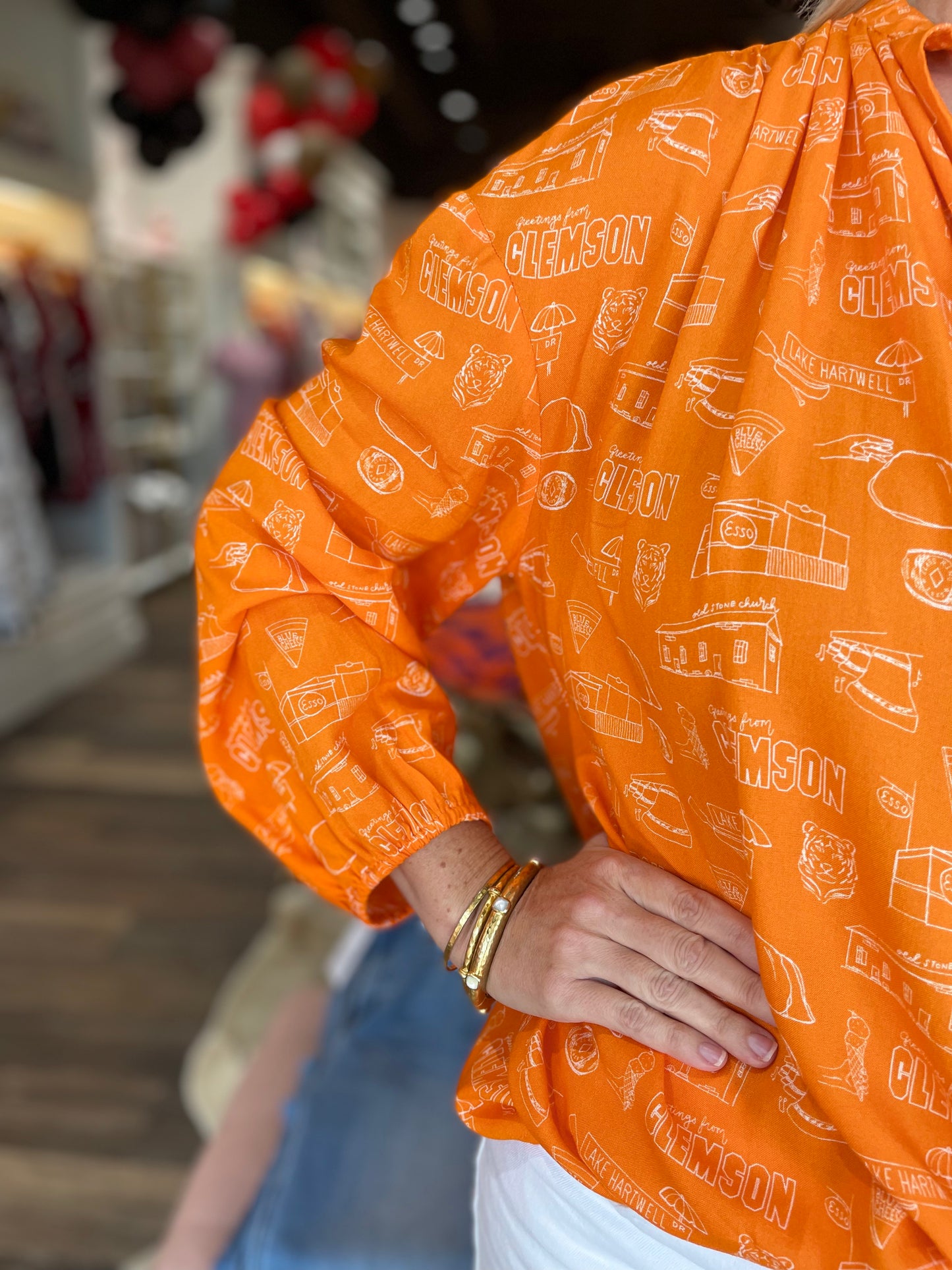 The Clemson Top Long Sleeve