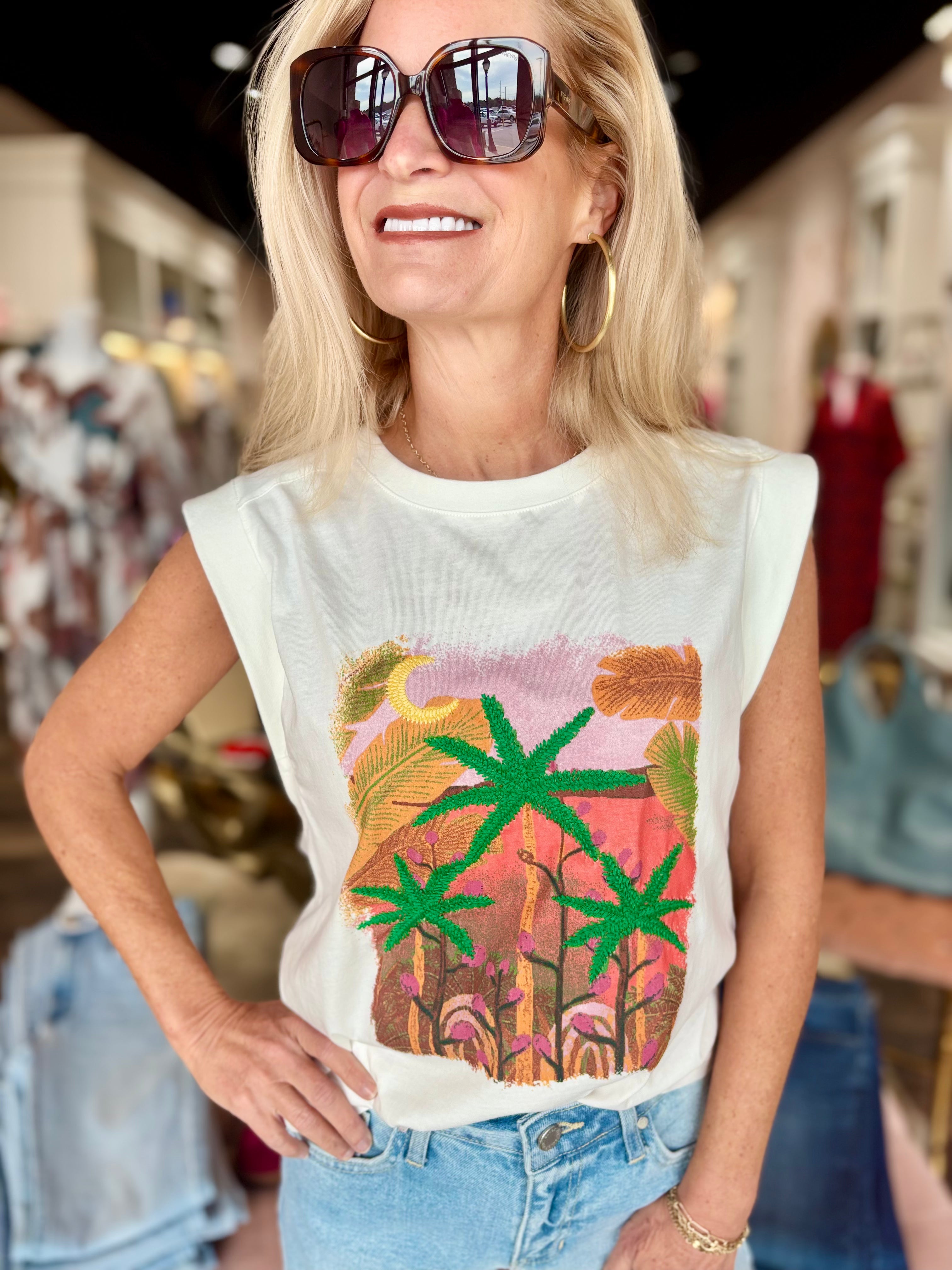 Palm Graphic Tee
