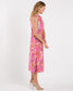 Jude Connally Kristen Maxi Dress Stained Glass Hot Pink Gold
