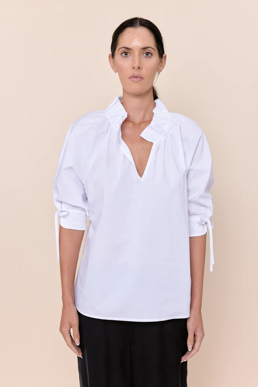 Sofia Eloise Top White
