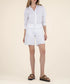 Kut Hailey High Rise Bermuda Optic White