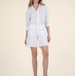 Kut Hailey High Rise Bermuda Optic White