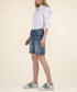Kut Hailey Hailey High Rise Bermuda Vigor W/Dk Base Wash