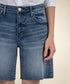 Kut Hailey Hailey High Rise Bermuda Vigor W/Dk Base Wash