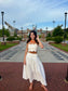 The Scalloped Chic Skirt Set