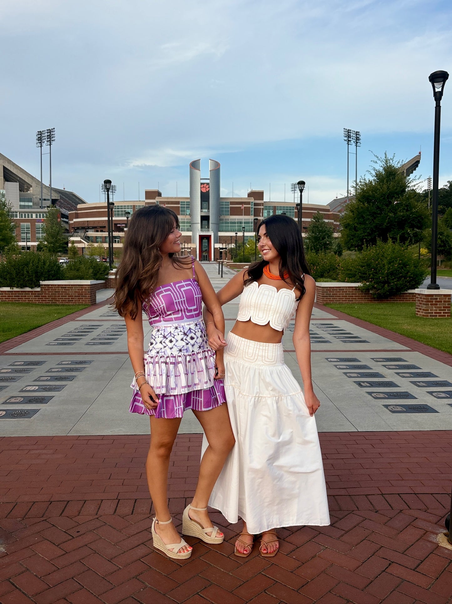 The Scalloped Chic Skirt Set
