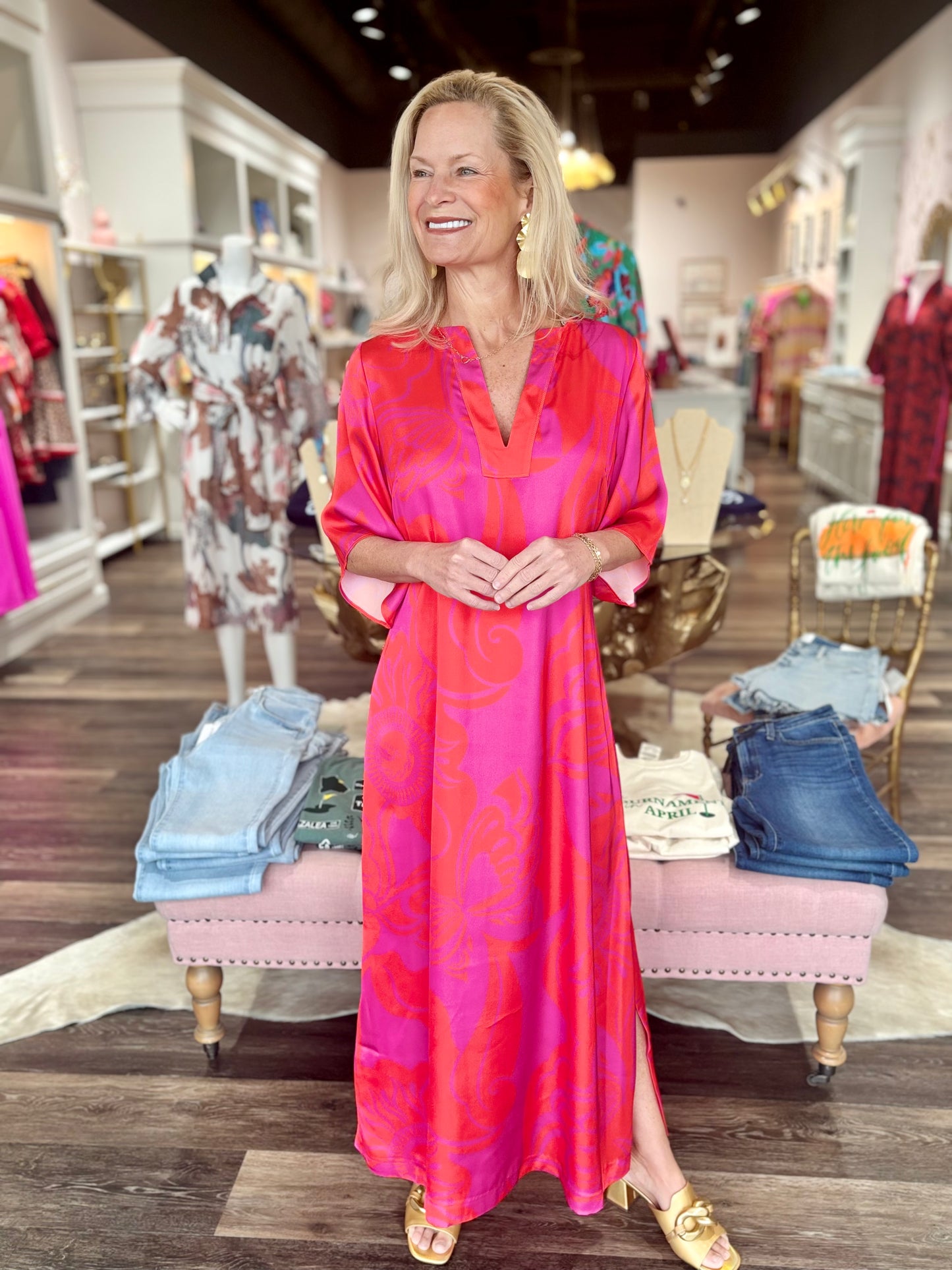 Alden Adair Delaney Dress Bloom