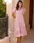 Jude Connally Portia Dress Rattan Aperol Gold