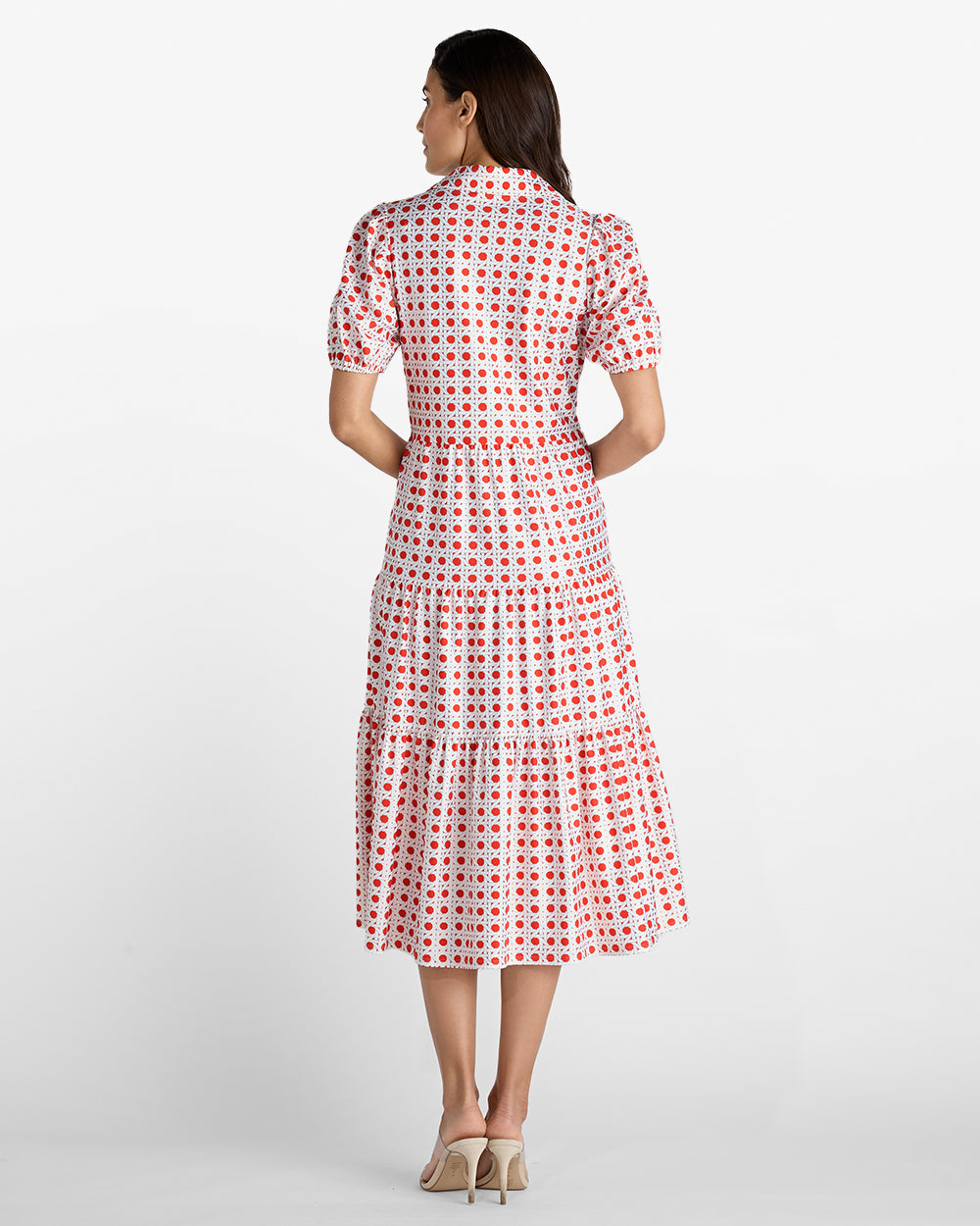 Jude Connally Portia Dress Rattan Aperol Gold