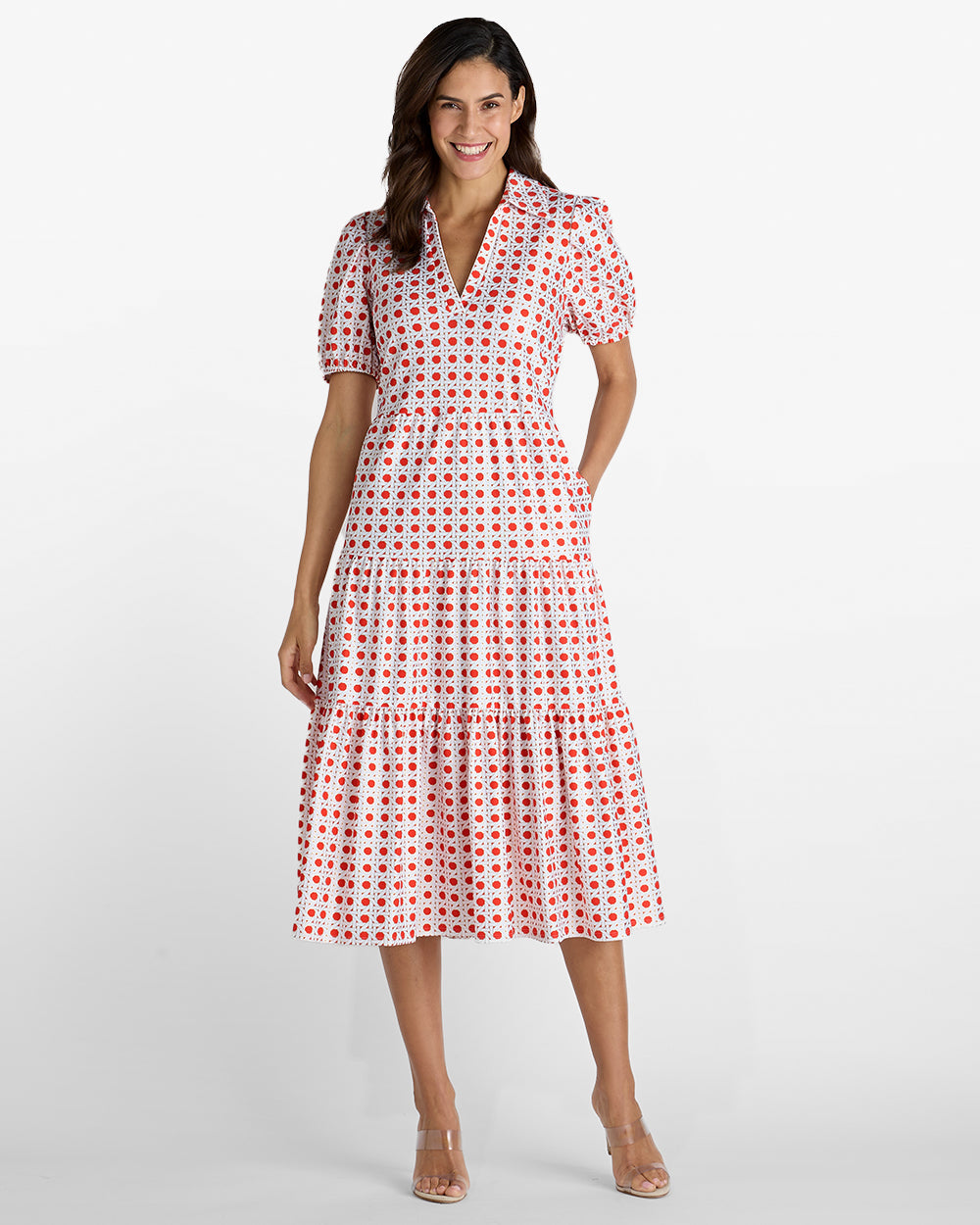 Jude Connally Portia Dress Rattan Aperol Gold