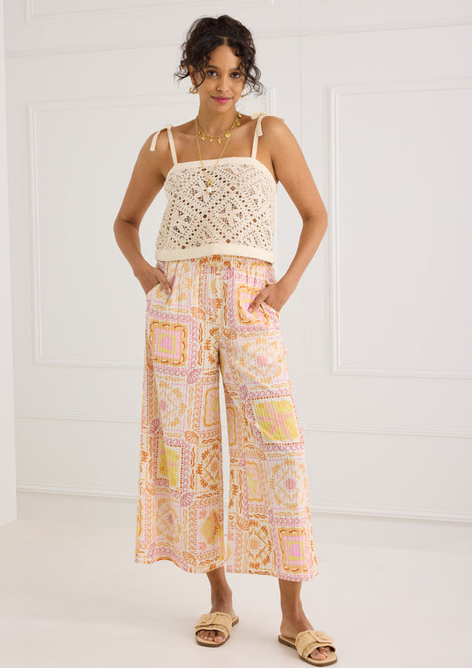 Alivia The Gemma Pant Tahiti Tile