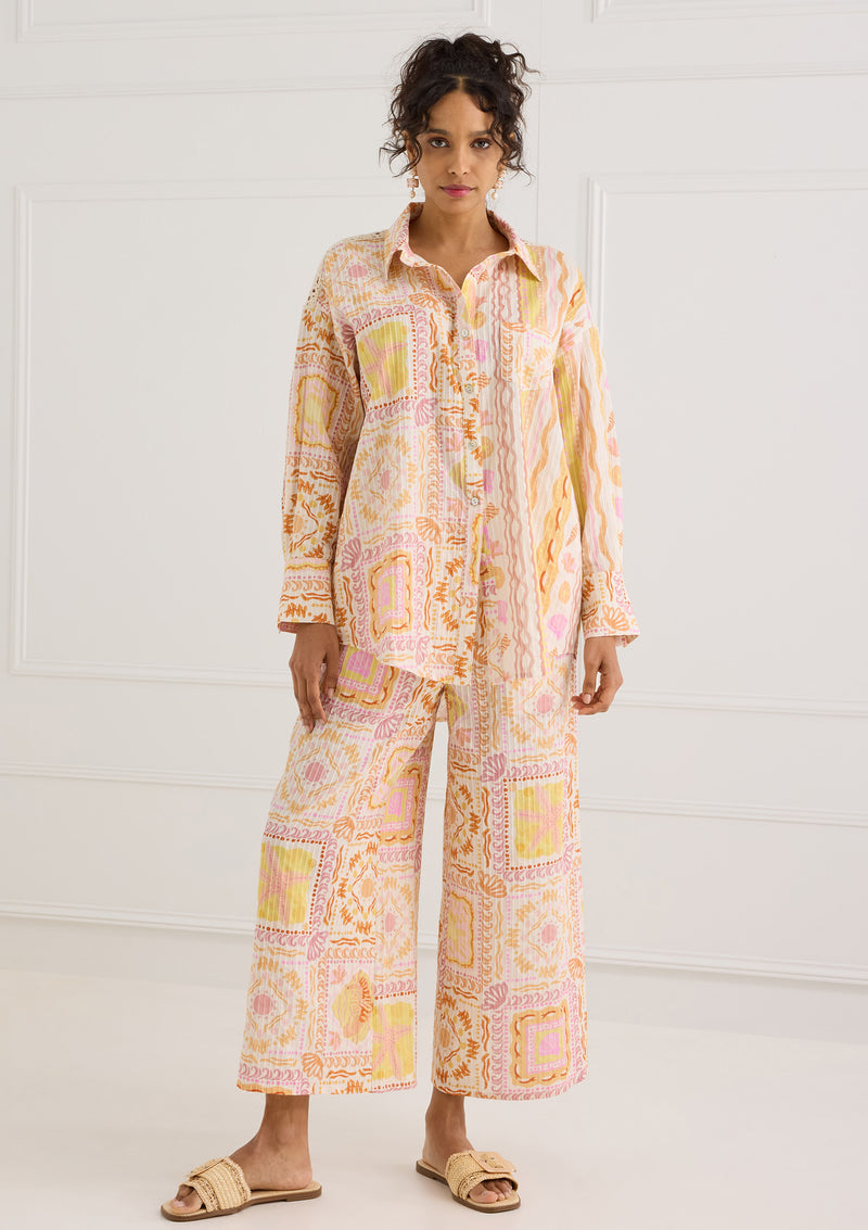 Alivia The Gemma Pant Tahiti Tile