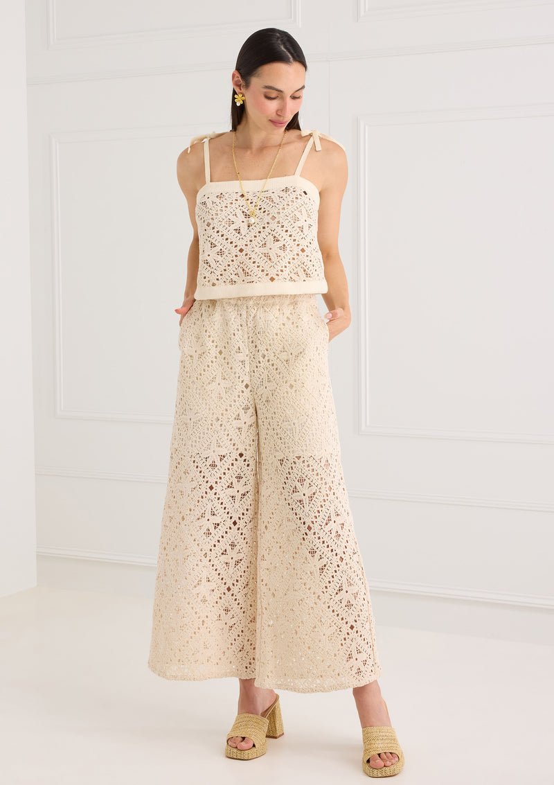 Alivia The Gemma Pant Seastar Crochet