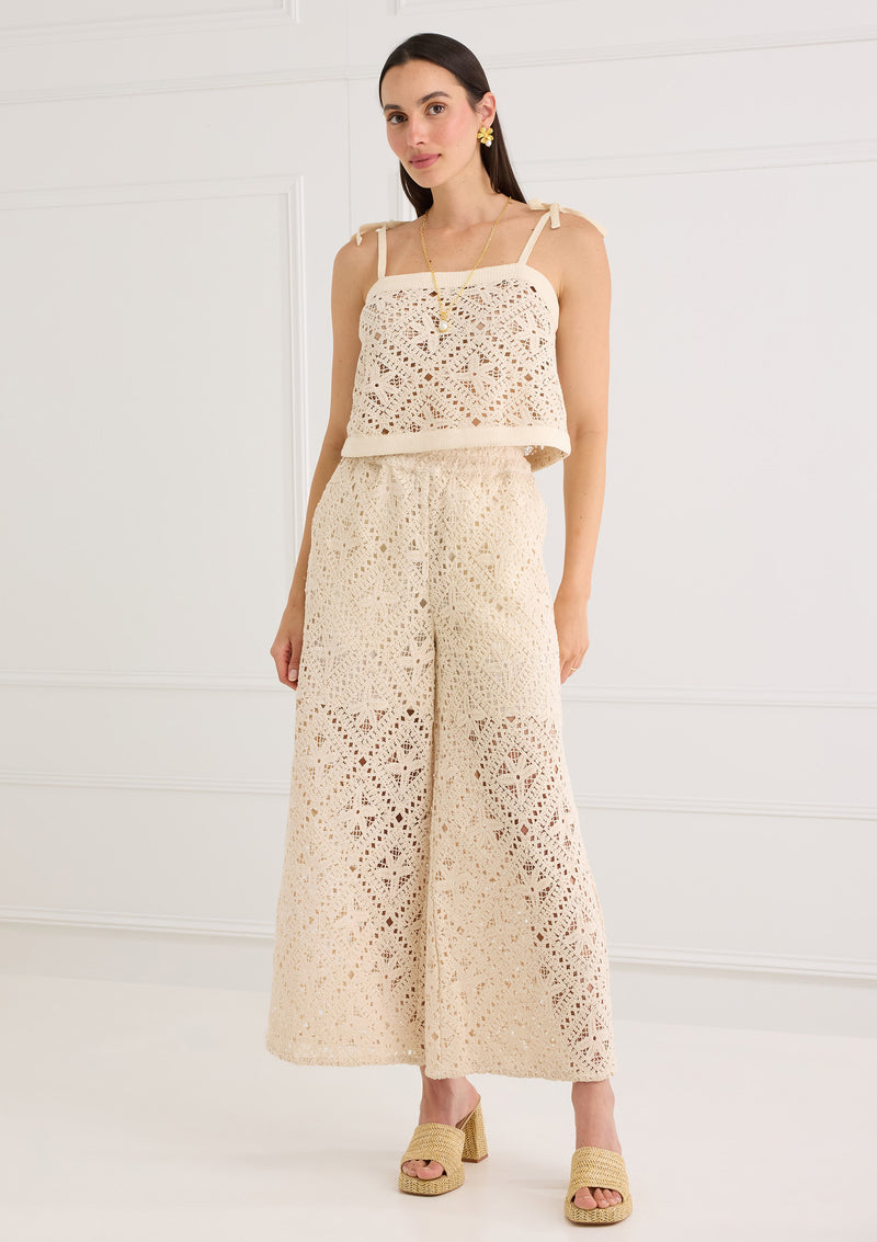 Alivia The Gemma Pant Seastar Crochet