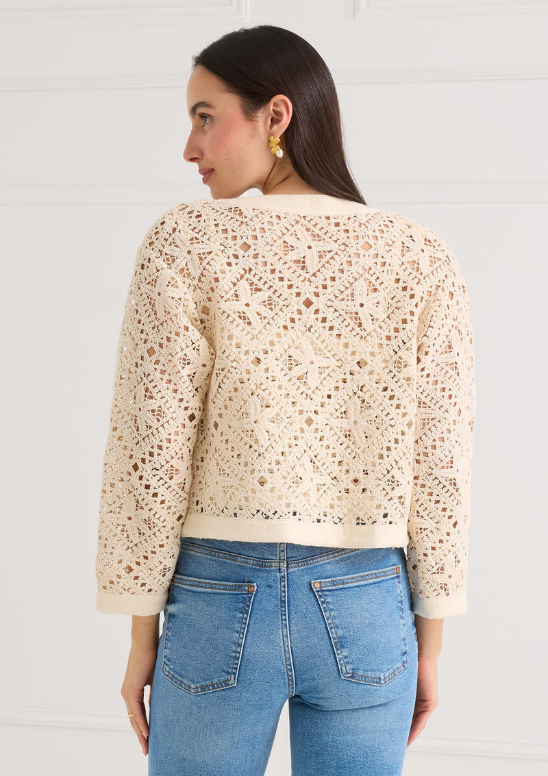 Alivia The Lola Jacket Seastar Crochet