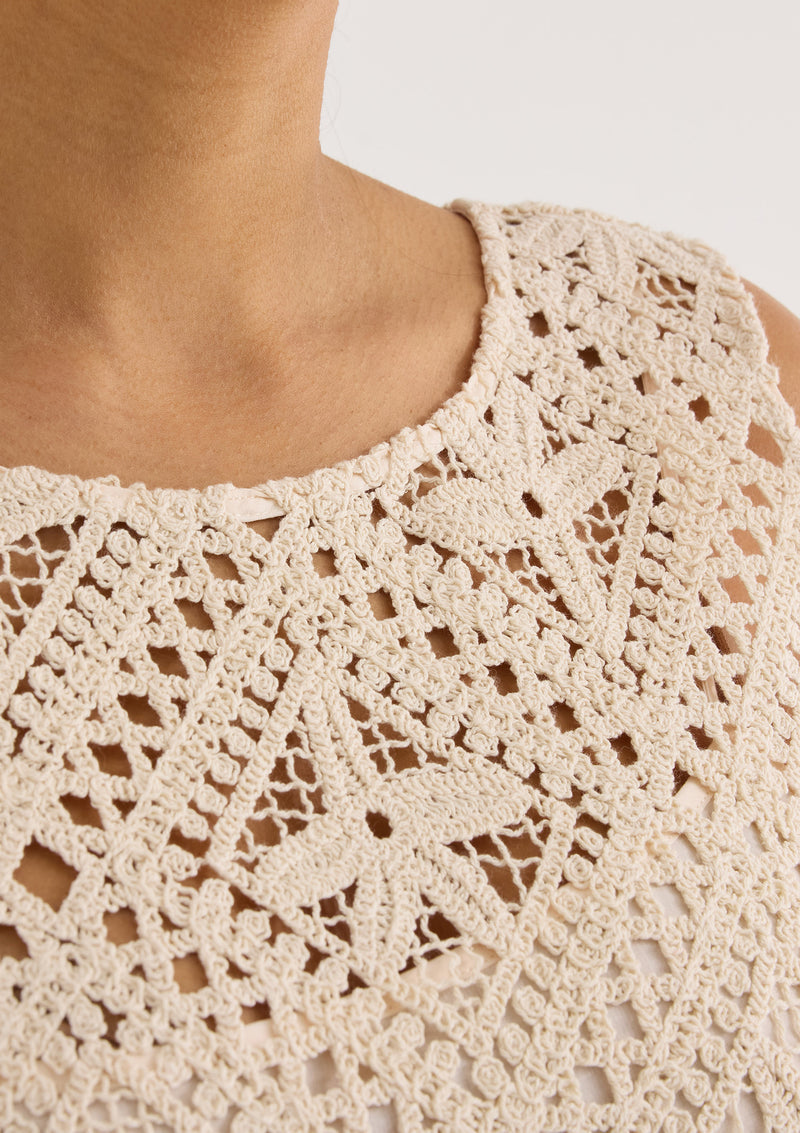 Alivia The Rowan Dress Seastar Crochet