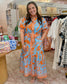 Jade Placket Maxi Dress Birds of Paradise