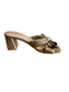 Gold Bow Heel