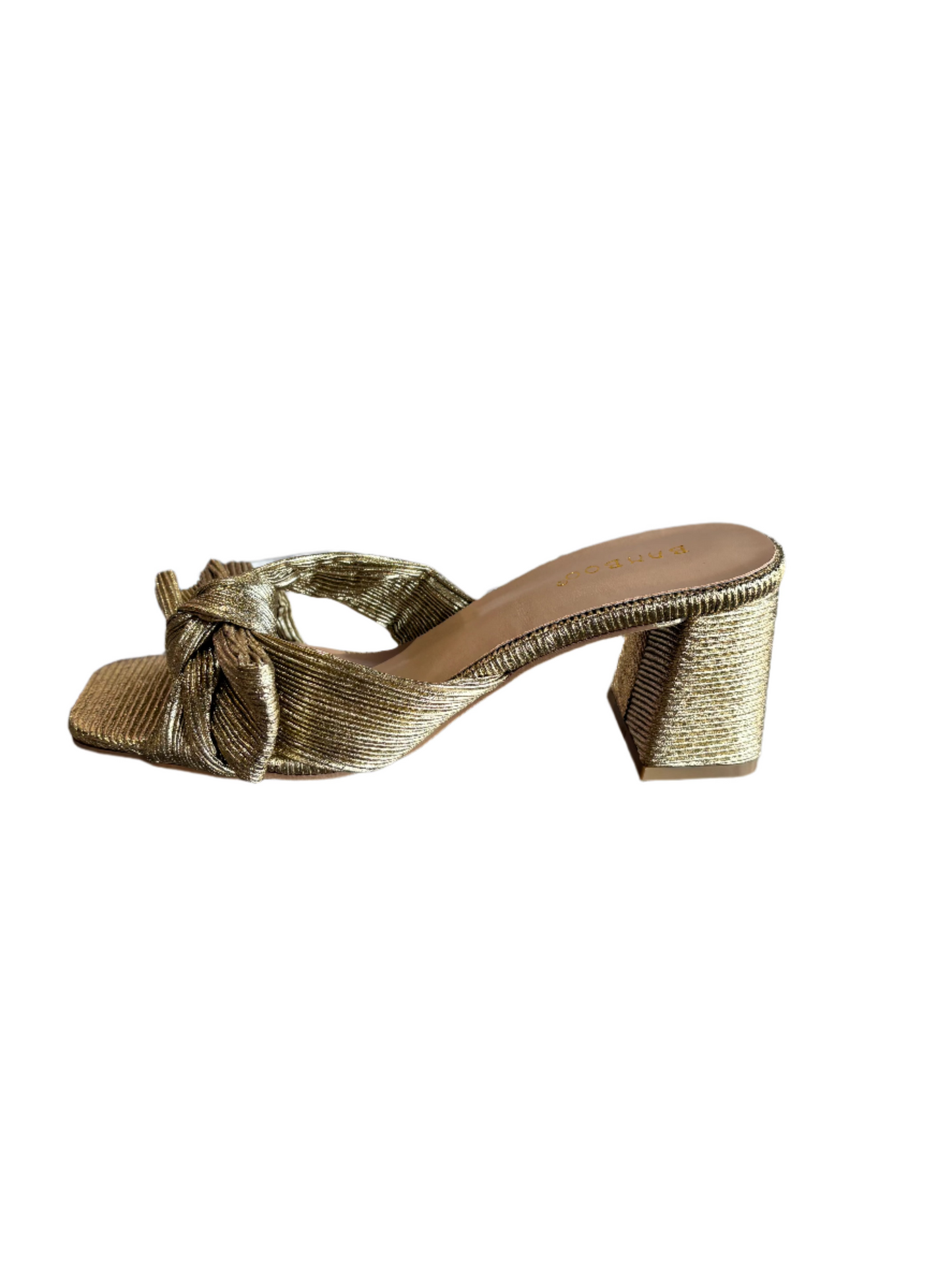 Gold Bow Heel