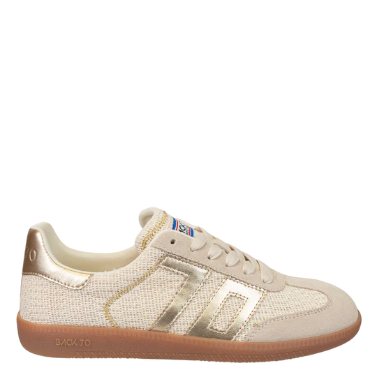 Back 70 IUTA in Gold Sneakers