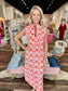 Jude Connally Kristen Maxi Bamboo Rattan Coral