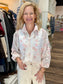 Boho Chic Floral Embroidered Blouse