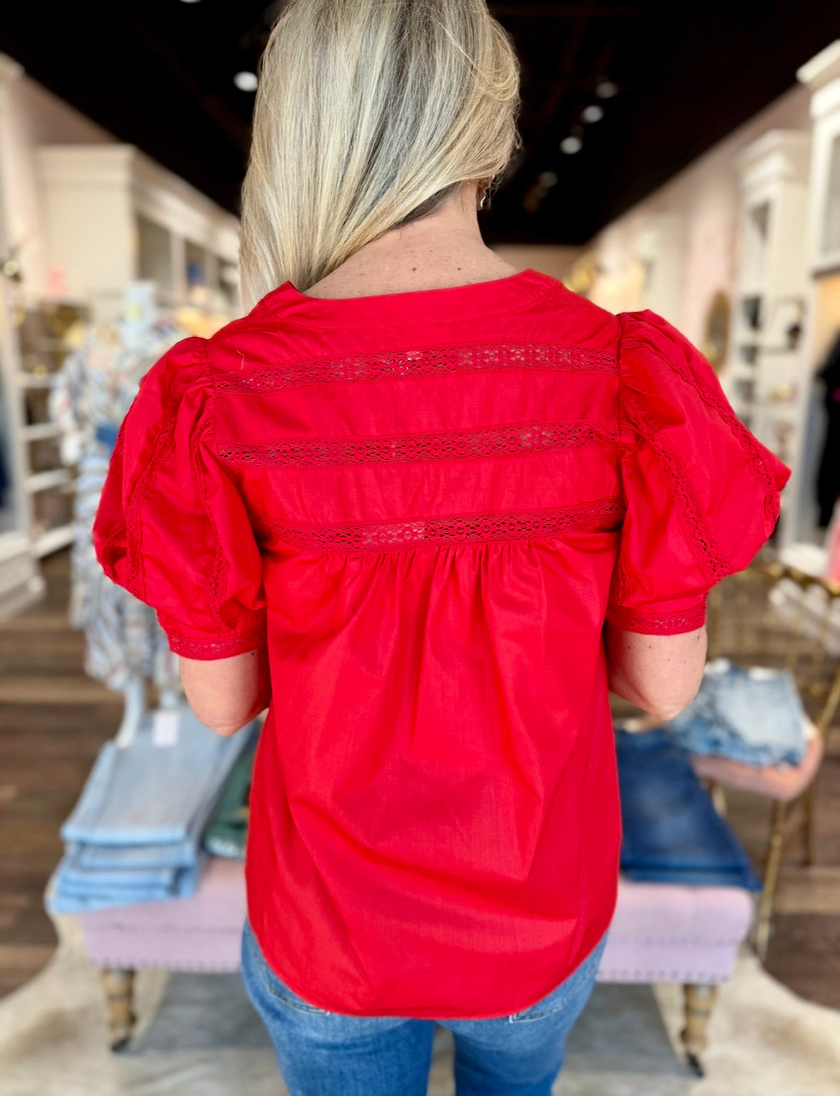 Red Blouse