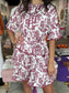 Joy Joy Ric Rac Trim Maroon Parisian Garden Dress