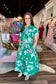 Maude Vivante Rylie Dress Mint Flora