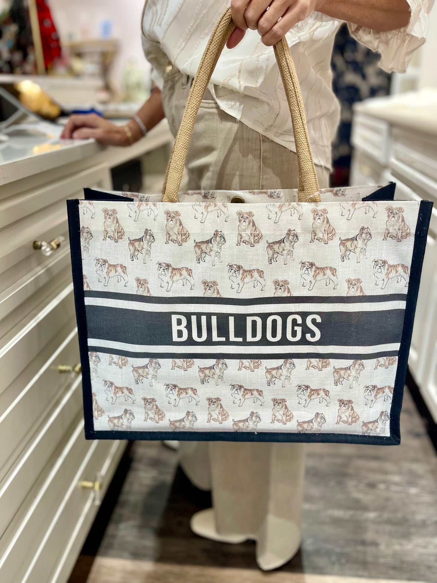 Forever Bulldog Juco Tote Bag